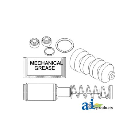 A & I Products Kit, Repair; Clutch Master Cylinder 9" x5" x2" A-81873388